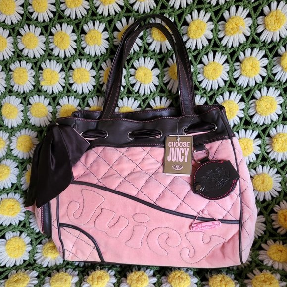 Juicy Couture Handbags - Juicy Couture Pink Quilted Daydreamer